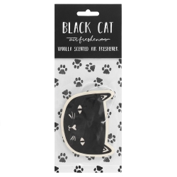 Odświeżacz powietrza - Czarny Kot o zapachu waniliowym